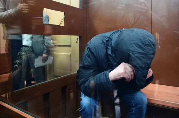 Муртаз Шадания, обвиняемый в причастности к убийству в 2009 году криминального авторитета Вячеслава Иванькова (Япончика), в Басманном суде Муртаз Шадания, обвиняемый в причастности к убийству в 2009 году криминального авторитета Вячеслава Иванькова (Япончика), в Басманном суде