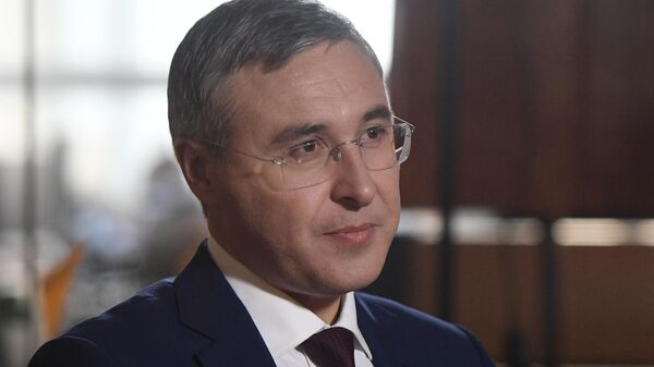 Министр науки и высшего образования РФ Валерий Фальков во время интервью в МИА Россия сегодня Министр науки и высшего образования РФ Валерий Фальков во время интервью в МИА Россия сегодня