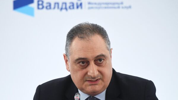 Заместитель министра иностранных дел РФ Игорь Моргулов на IX Ближневосточной конференции Международного дискуссионного клуба Валдай в Москве Заместитель министра иностранных дел РФ Игорь Моргулов на IX Ближневосточной конференции Международного дискуссионного клуба Валдай в Москве