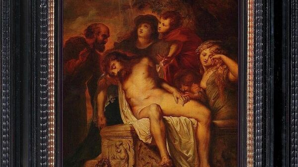 Питер Пауль Рубенс. Оплакивание Христа. Положение во гроб. 1601 Питер Пауль Рубенс. Оплакивание Христа. Положение во гроб. 1601