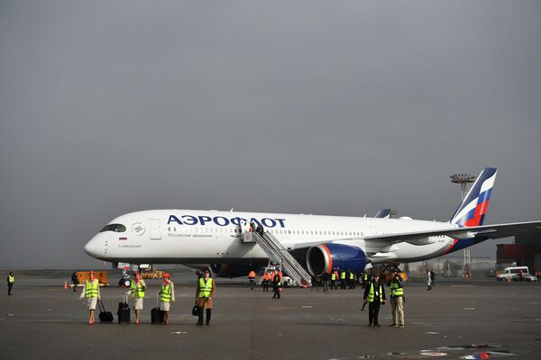 Аэрофлот презентовал первый Airbus A350 Аэрофлот презентовал первый Airbus A350