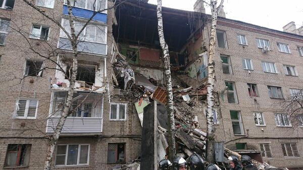 Взрыв газа в пятиэтажке в подмосковном Орехово-Зуево Взрыв газа в пятиэтажке в подмосковном Орехово-Зуево