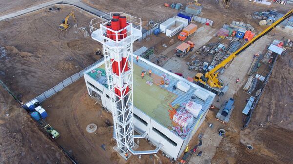 Котельная коронавирусного центра в новой Москве Котельная коронавирусного центра в новой Москве
