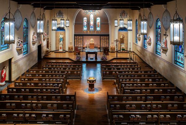 Церковь Святого Антония. Скенектади, США. Lacey Thaler Reilly Wilson Architecture & Preservation, LLP, номинация Restoration Церковь Святого Антония. Скенектади, США. Lacey Thaler Reilly Wilson Architecture & Preservation, LLP, номинация Restoration
