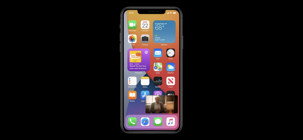 Скриншот с конференции для разработчиков Apple WWDC 2020 Скриншот с конференции для разработчиков Apple WWDC 2020