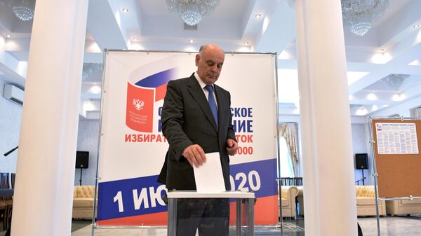 Президент Абхазии Аслан Бжания проголосовал по вопросу одобрения изменений в Конституцию России Президент Абхазии Аслан Бжания проголосовал по вопросу одобрения изменений в Конституцию России