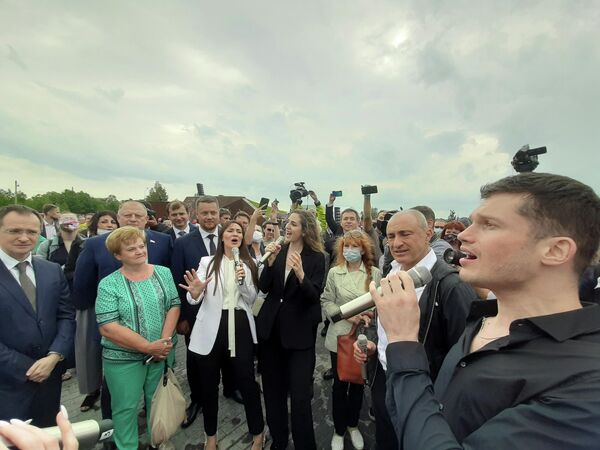 Церемония открытия Ржевского мемориала Советскому солдату Церемония открытия Ржевского мемориала Советскому солдату