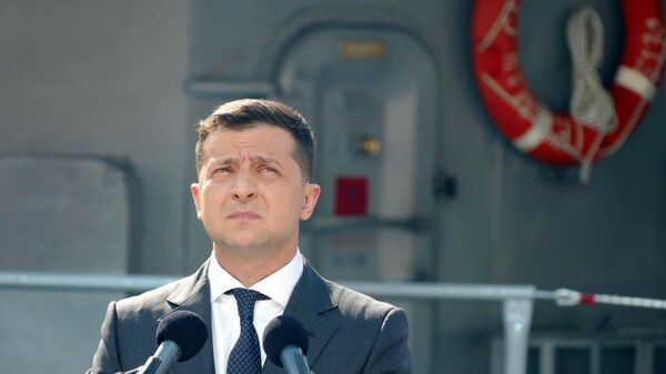 Президент Украины Владимир Зеленский принимает участие в военно-морском параде в честь Дня ВМС Украины Президент Украины Владимир Зеленский принимает участие в военно-морском параде в честь Дня ВМС Украины