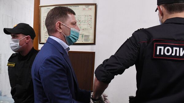 Сергей Фургал в Басманном суде Москвы Сергей Фургал в Басманном суде Москвы