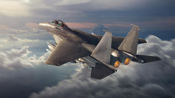 Модернизированный истребитель ВВС США F-15EX Модернизированный истребитель ВВС США F-15EX