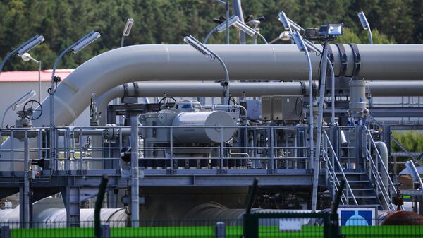 Наземный стыковочный пункт газопровода Северный поток-2 в Любмине Наземный стыковочный пункт газопровода Северный поток-2 в Любмине