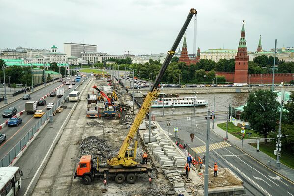 Капитальный ремонт Большого Каменного моста Капитальный ремонт Большого Каменного моста