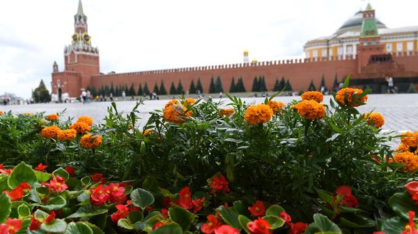 Фестиваль цветов в ГУМе Фестиваль цветов в ГУМе