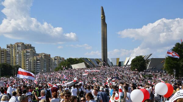 Общегражданский марш За свободу в Минске Общегражданский марш За свободу в Минске