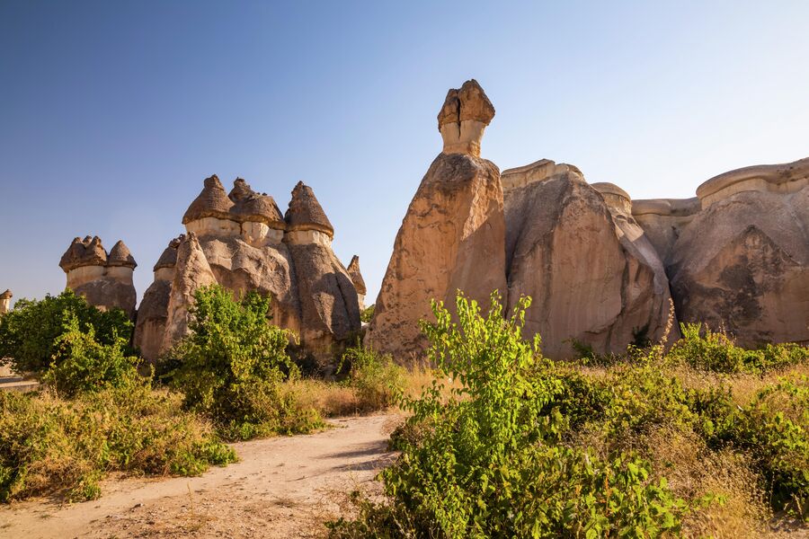 Турция, Каппадокия, Долина Пашаба Турция, Каппадокия, Долина Пашаба