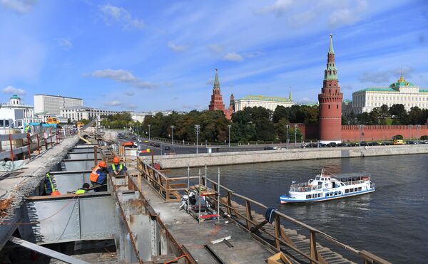 Ремонт Большого Каменного моста в Москве Ремонт Большого Каменного моста в Москве