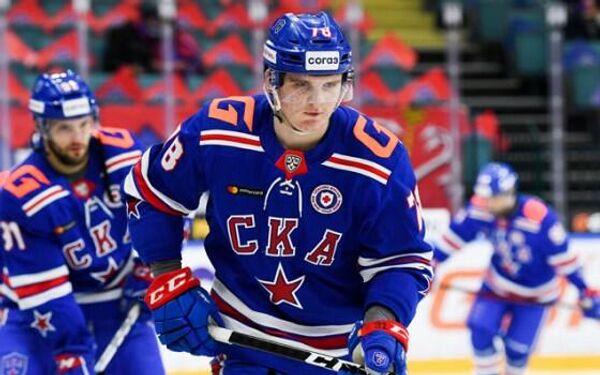 Хоккеист СКА Кирилл Кирсанов Хоккеист СКА Кирилл Кирсанов