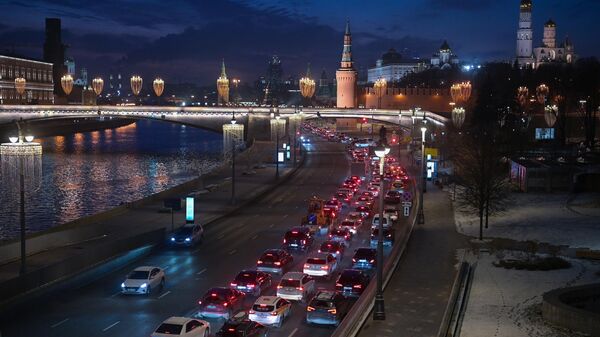 Во вторник вечером пробки в Москве могут достигнуть восьми баллов