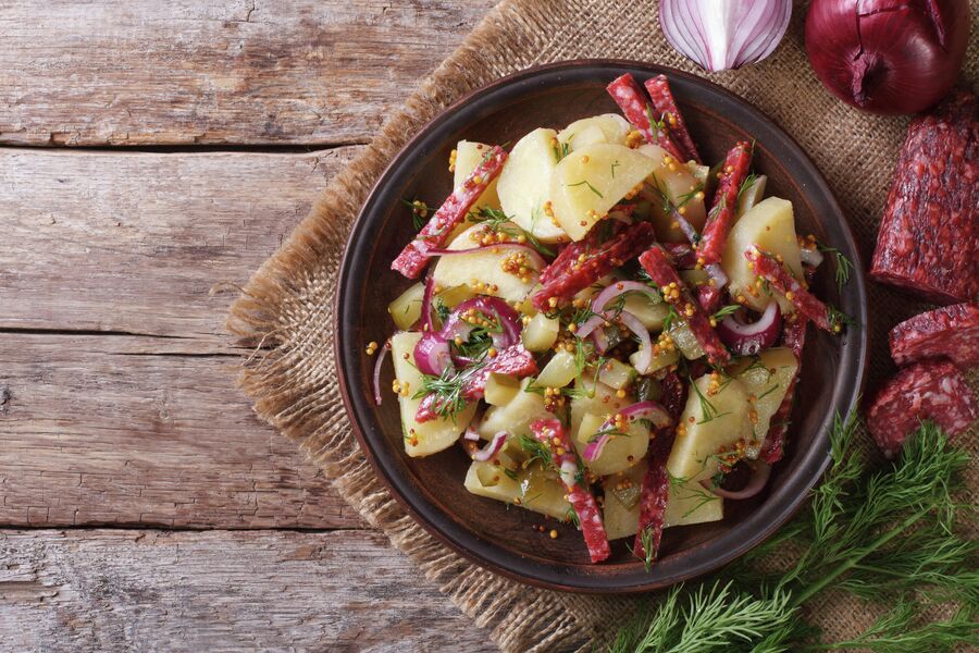 Картофельный салат Картофельный салат