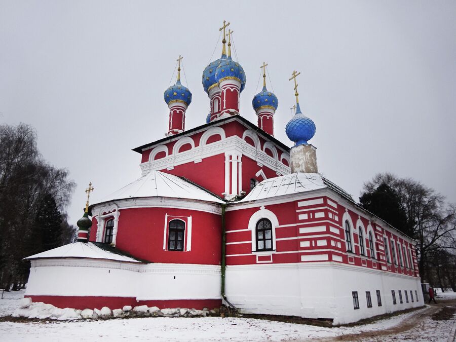 Церковь Димитрия на крови в кремле Церковь Димитрия на крови в кремле
