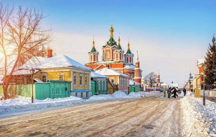 Крестовоздвиженский собор на территории Коломенского кремля Крестовоздвиженский собор на территории Коломенского кремля
