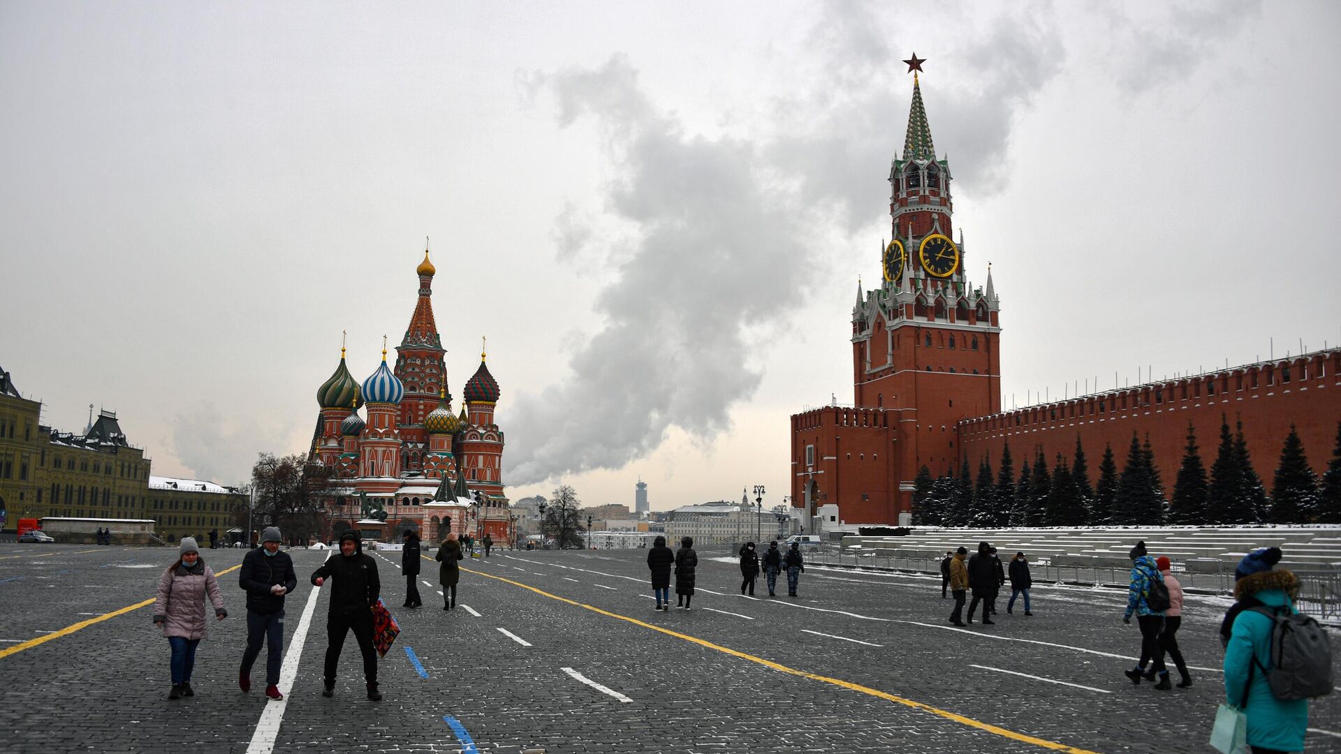 Россия 2021 Москва красная площадь