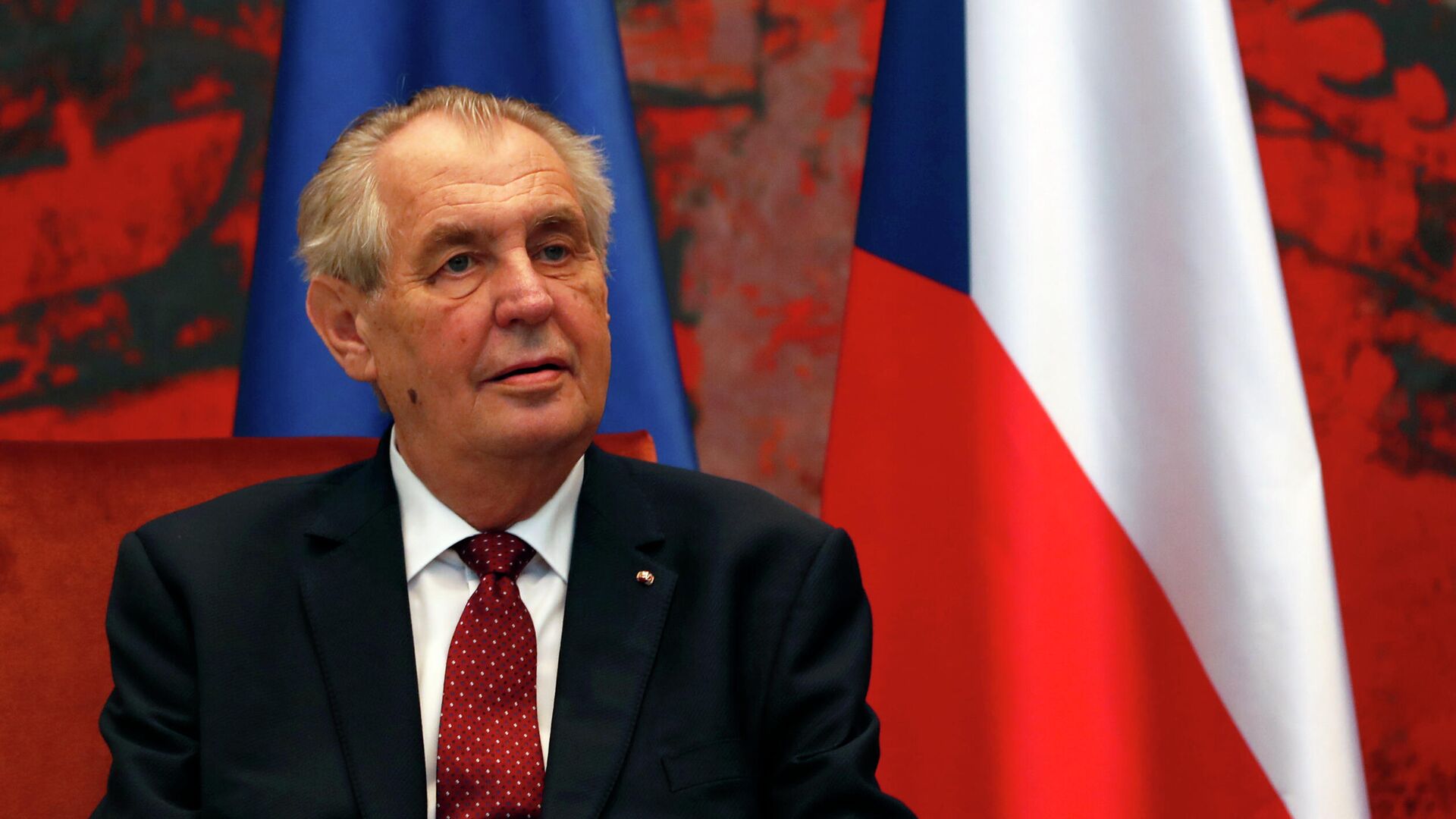 Президент Чешской Республики Милош Земан Президент Чешской Республики Милош Земан - РИА Новости, 1920, 10.06.2021
