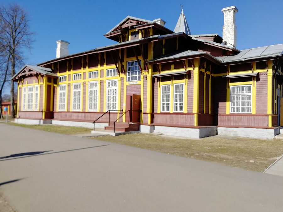 Вокзал в Куженкино был построен в 1906 году