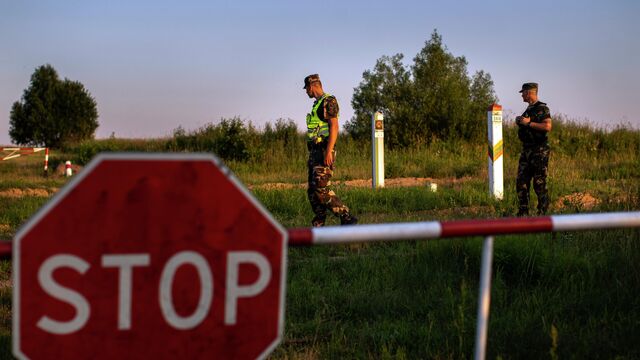 Какая очередь на границе с белоруссии на литву