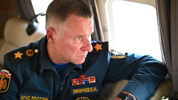 Глава МЧС Зиничев прибыл на Дальний Восток