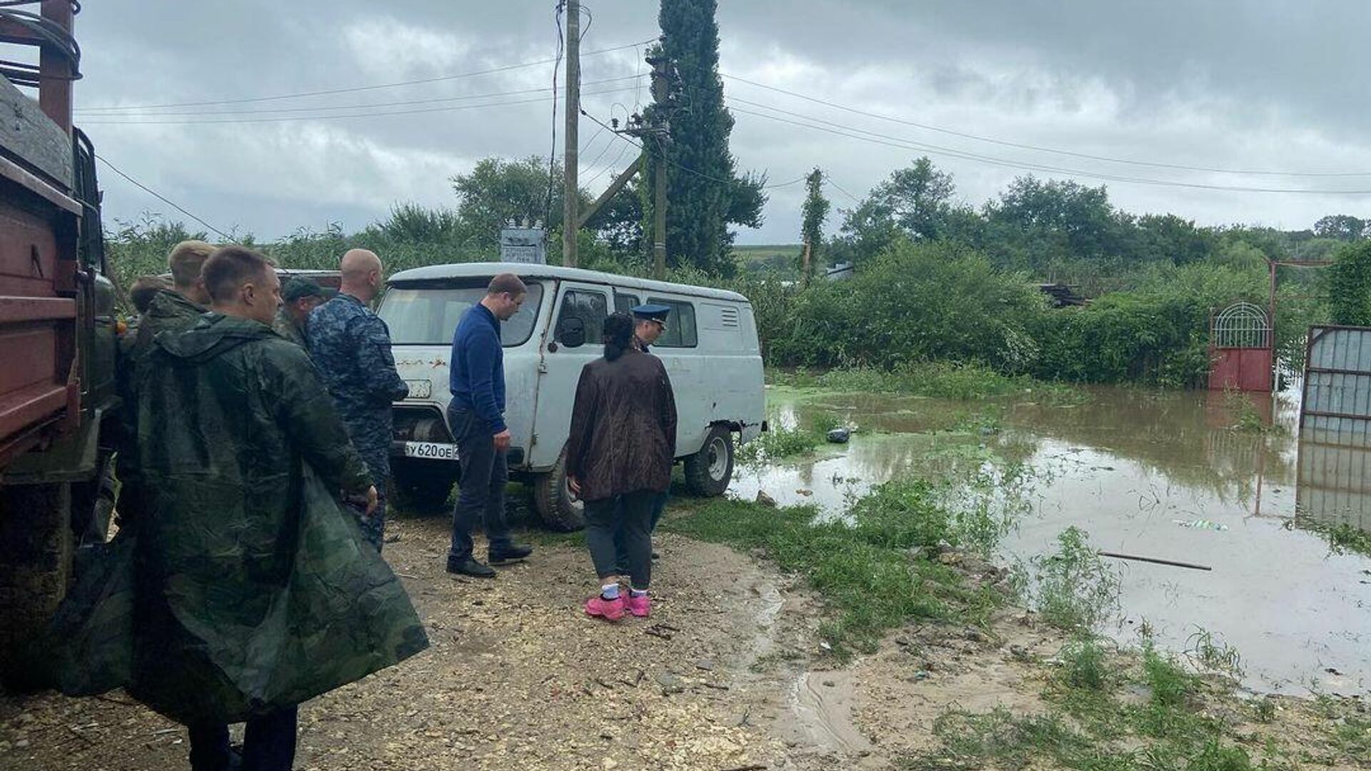 На Кубани из-за подтоплений эвакуировали более 1,5 тысячи человек
