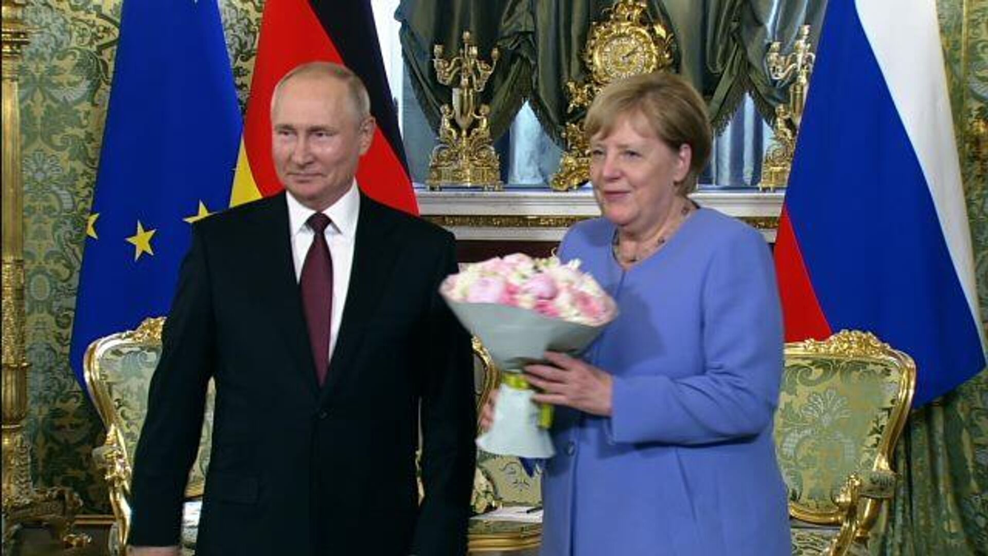 путин и германия