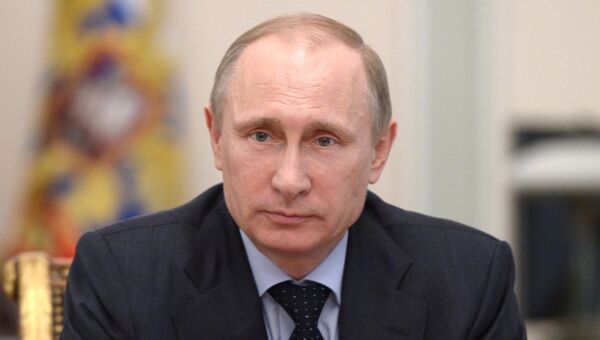 Президент России Владимир Путин. Архивное фото Президент России Владимир Путин. Архивное фото