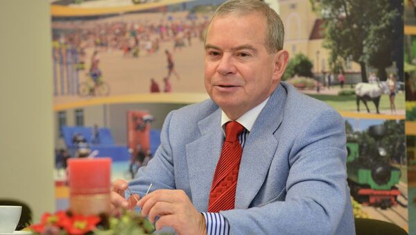 Мэр Вентспилса Айварс Лембергс . Архивное фото Мэр Вентспилса Айварс Лембергс . Архивное фото