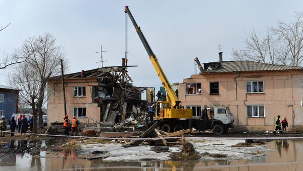 Взрыв бытового газа в жилом доме в Омской области Взрыв бытового газа в жилом доме в Омской области