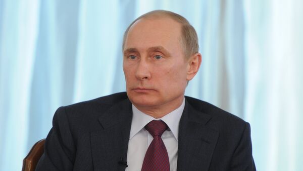 Президент России Владимир Путин. Архивное фото Президент России Владимир Путин. Архивное фото