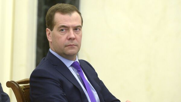 Председатель Правительства России Дмитрий Медведев. Архивное фото Председатель Правительства России Дмитрий Медведев. Архивное фото