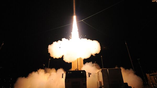 Американский противоракетный комплекс системы THAAD. Архивное фото Американский противоракетный комплекс системы THAAD. Архивное фото