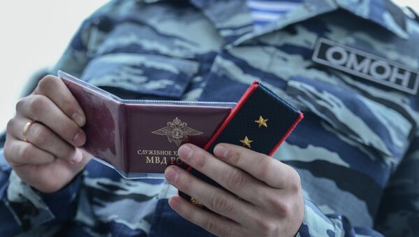 Сотрудник МВД России. Архивное фото Сотрудник МВД России. Архивное фото