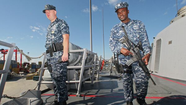 Фрегат ВМС США Карр совершил деловой заход в Балтийск Фрегат ВМС США Карр совершил деловой заход в Балтийск
