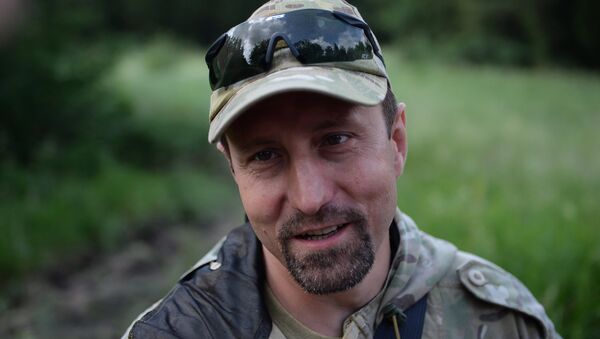Командир батальона Восток Александр Ходаковский. Архивное фото Командир батальона Восток Александр Ходаковский. Архивное фото