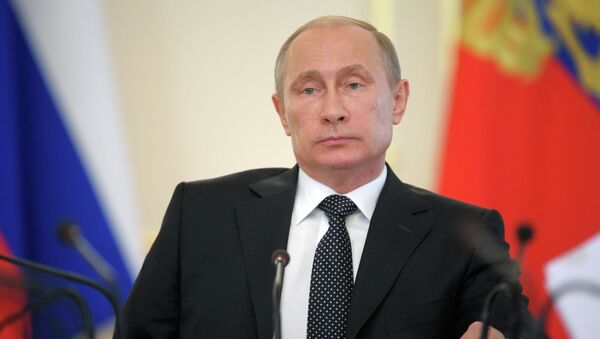 Президент России Владимир Путин. Архивное фото Президент России Владимир Путин. Архивное фото