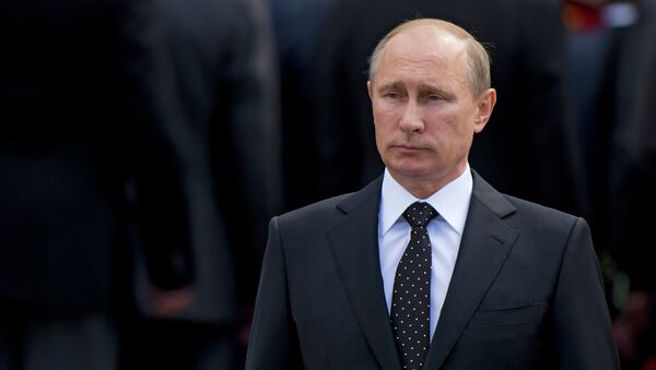 Президент России Владимир Путин, 22 июня 2014 Президент России Владимир Путин, 22 июня 2014
