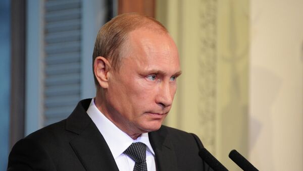 Президент России Владимир Путин. Архивное фото Президент России Владимир Путин. Архивное фото