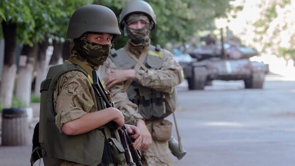 Солдаты украинской национальной гвардии Солдаты украинской национальной гвардии