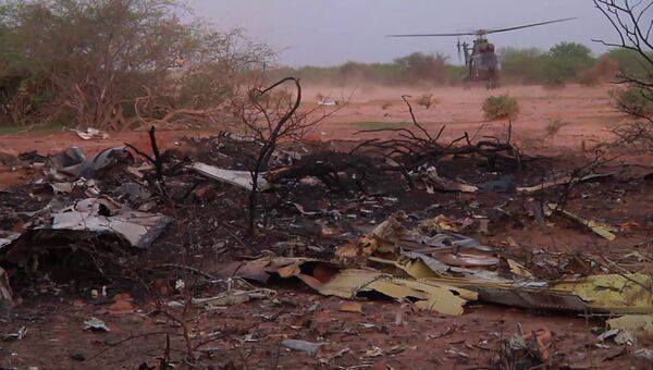 Обломки самолета компании Air Algerie в Мали Обломки самолета компании Air Algerie в Мали
