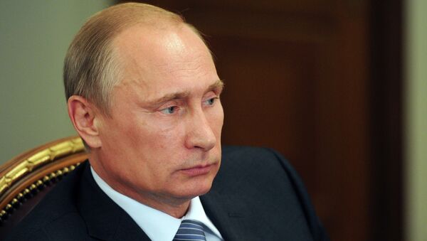 Президент России Владимир Путин. Архивное фото Президент России Владимир Путин. Архивное фото