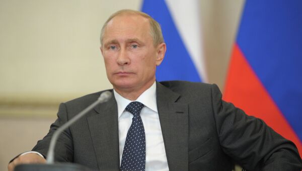Президент РФ Владимир Путин. Архивное фото Президент РФ Владимир Путин. Архивное фото