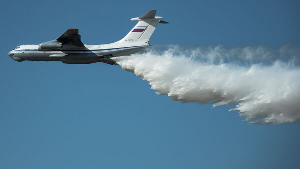 Cамолет Ил-76. Архивное фото Cамолет Ил-76. Архивное фото