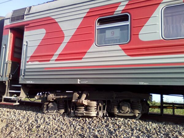 ЧП с пассажирским поездом в Краснодарском крае ЧП с пассажирским поездом в Краснодарском крае